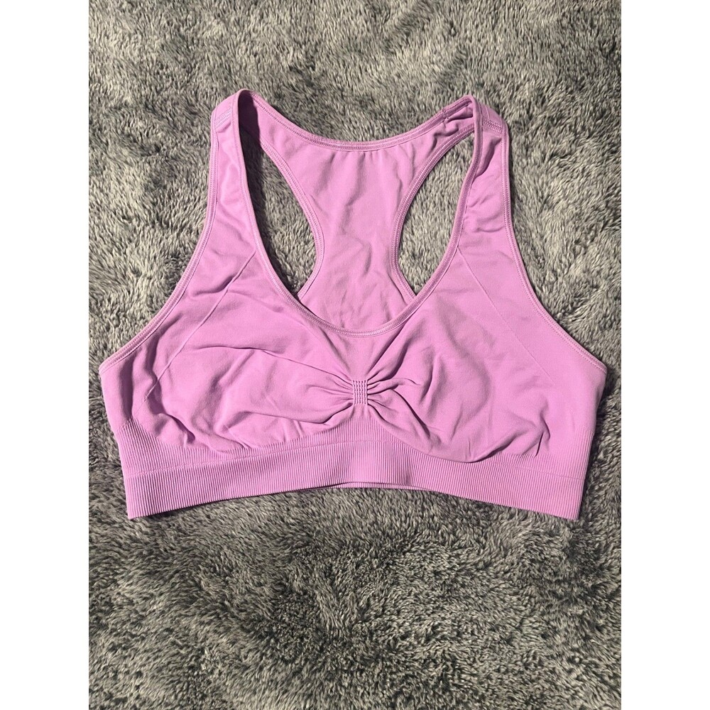 NWOT GapFit Performance Medium Impact Wireless Sports Bra - Purple - Large